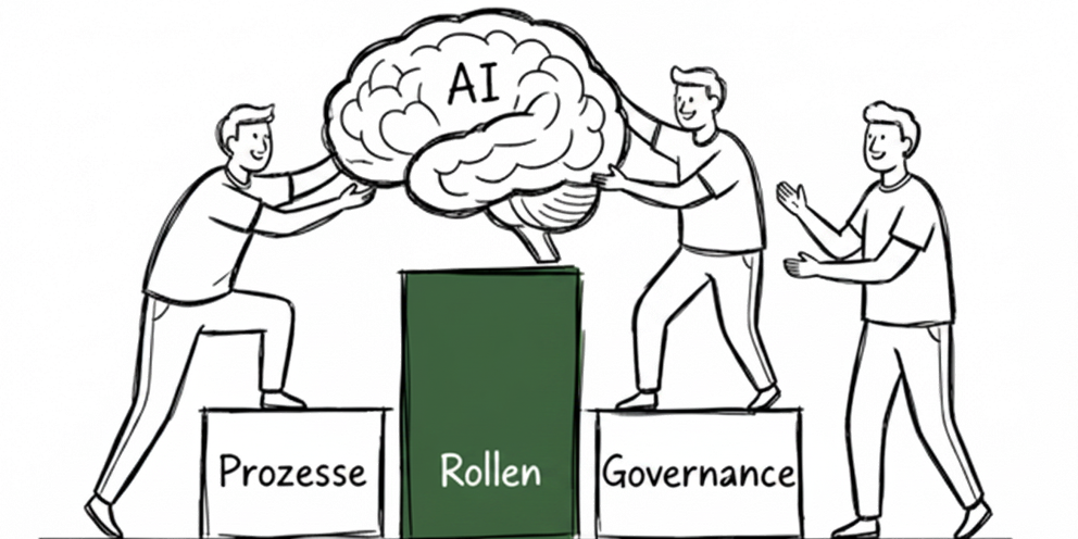ki-organisationsfrage KI-Einführung braucht ein solides Fundament aus Prozessen, Rollen und Governance