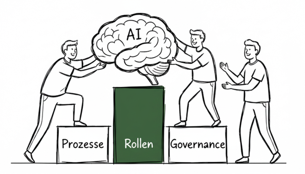 KI-Einführung braucht ein solides Fundament aus Prozessen, Rollen und Governance
